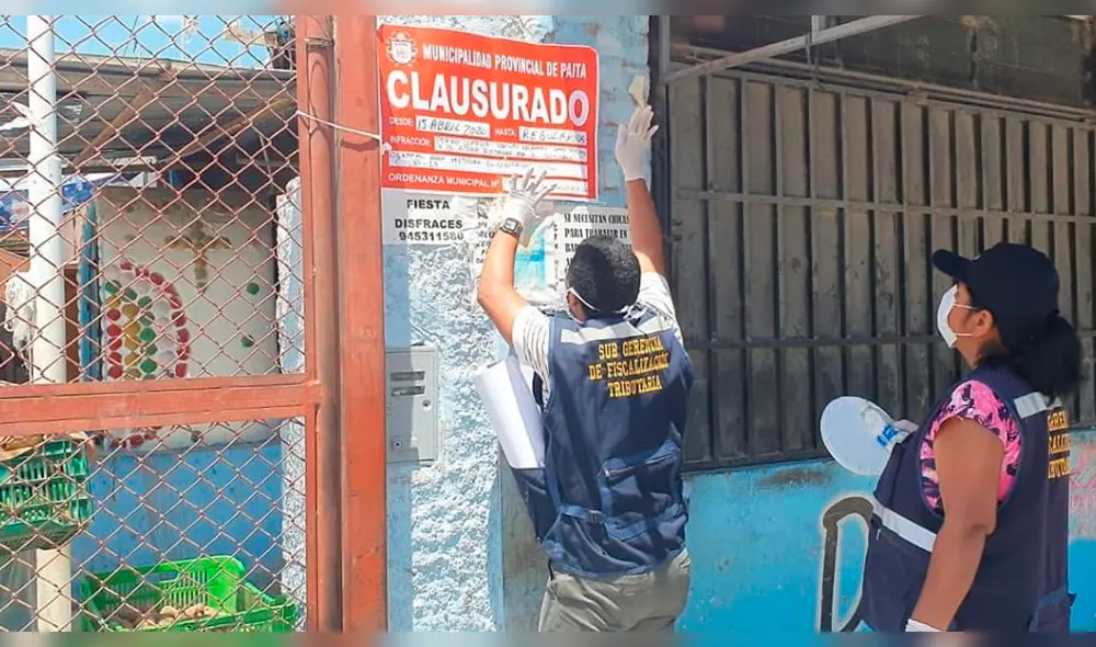 Cierran mercado de Paita. Cierran mercado de Paita.