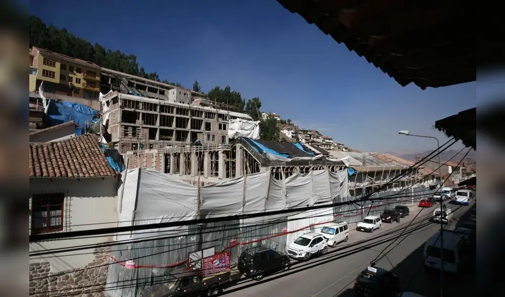 Hotel en Cusco se edificó destruyendo patrimonio