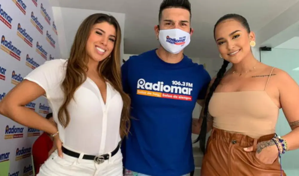 Las cantantes obtuvieron sus respectivos reconocimientos en la premiación. Foto: Radiomar