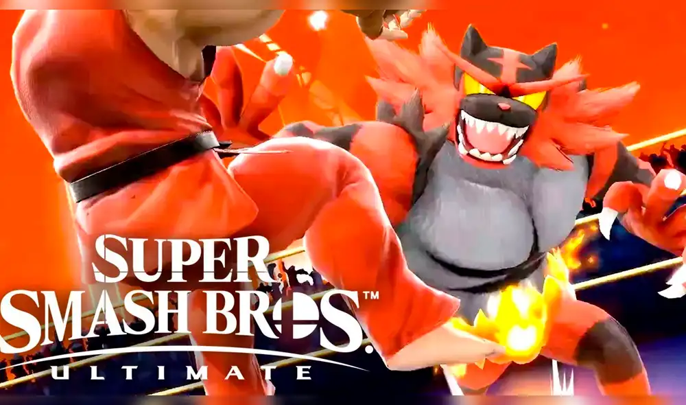 Youtube: Super Smash Bros. Ultimate presenta a Incineroar y Ken en tráiler [VIDEO]