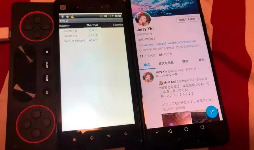 Las fotografías nos muestran lo que es el prototipo de lo que sería el Xperia Play 2. Foto: Jerry Yin