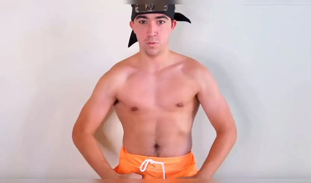 Famoso Youtuber decidió seguir el estricto entrenamiento del Séptimo Hokage. Foto: Youtube Famoso Youtuber decidió seguir el estricto entrenamiento del Séptimo Hokage. Foto: Youtube