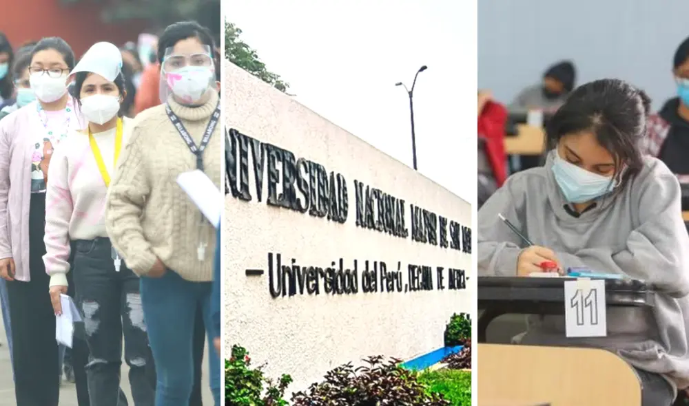 Examen de San Marcos Ciencias de la Salud: qué llevar, cómo descargar carnet de postulante y todo lo que debes saber | Examen de Admisión UNMSM | 10 y 11 de diciembre. Foto: composición LR/Jhonel Rodríguez/Andina/difusión