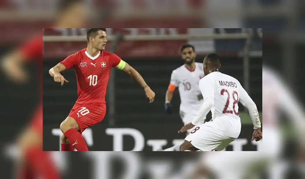 Suiza perdió 1-0 ante Qatar en amistoso internacional por fecha FIFA [RESUMEN]