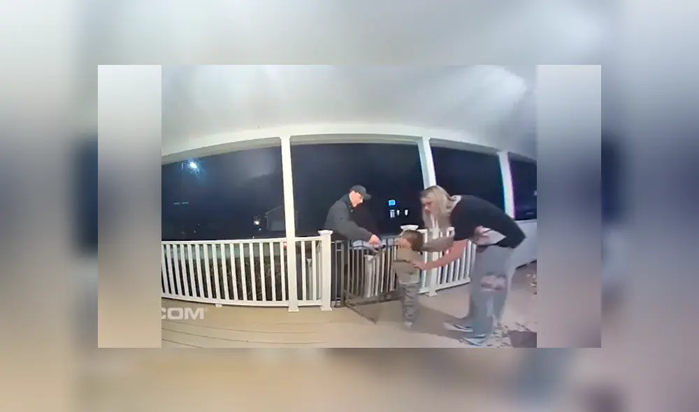 Desliza las imágenes para ver el emotivo encuentro que tuvo este bebé con un hombre que perdió a su hija días antes. Foto: Captura/ABC7 Desliza las imágenes para ver el emotivo encuentro que tuvo este bebé con un hombre que perdió a su hija días antes. Foto: Captura/ABC7