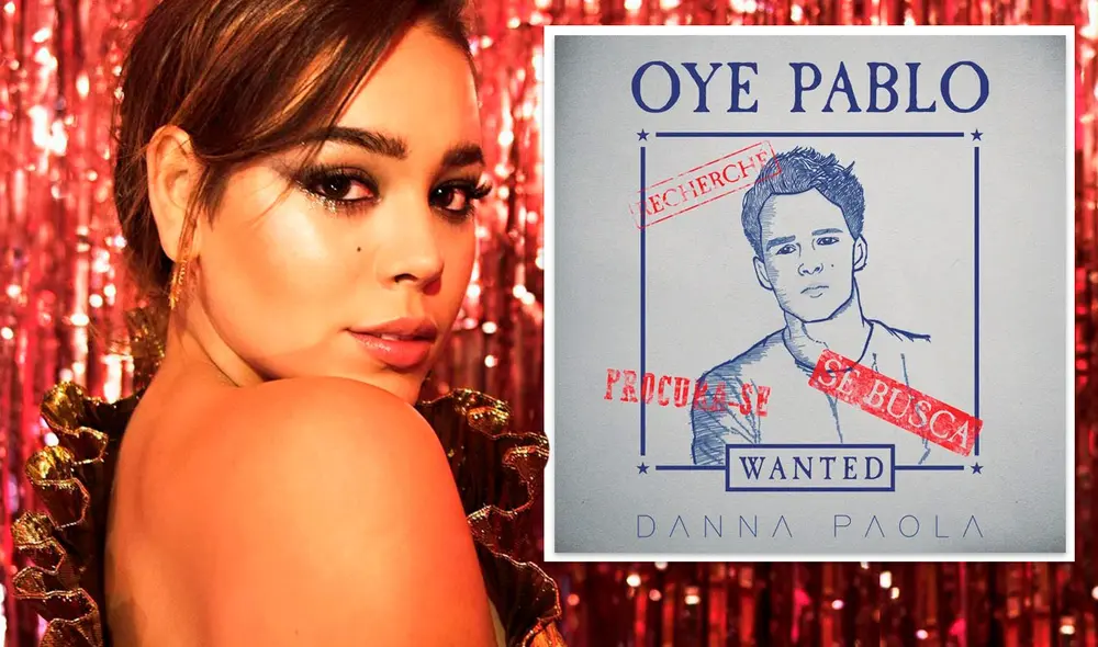 Después de dos años, la estrella mexicana logró reencontrarse con el joven español que inspiró una de sus canciones más conocidas. Crédito: fotocomposición JB | Instagram Danna Paola | captura YouTube 'Oye Pablo' | La República
