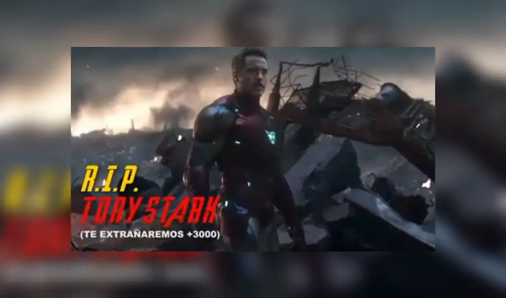 YouTube viral: joven no supera muerte de Iron Man en Avengers Endgame y filma emotivo video
