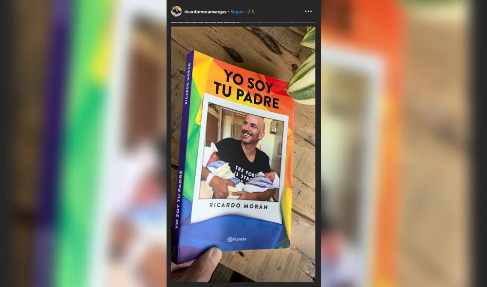 Ricardo Morán escribe su experiencia como padre gay en libro “Yo soy tu padre”