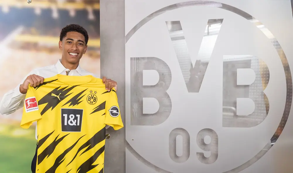 Jude Bellingham es el nuevo elemento de Borussia Dortmund. | Foto: Borussia Dortmund