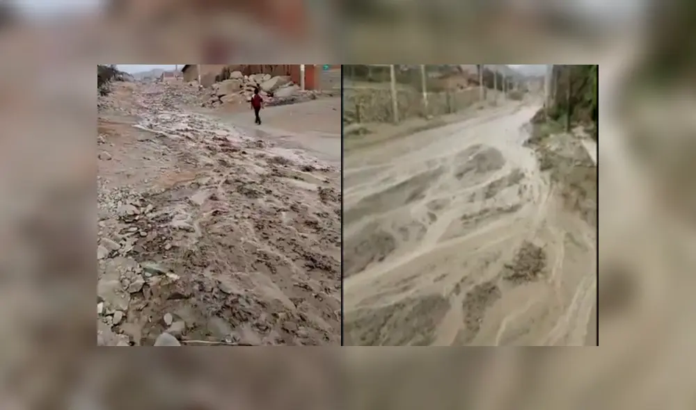 Indeci descarta huaico en asentamiento humano en Chosica