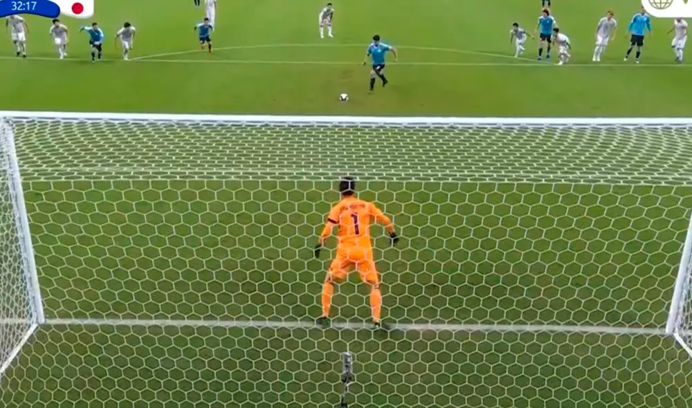 Uruguay vs. Japón: Luis Suárez marcó el 1-1 en el partido por la Copa América 2019. | Foto: América TV