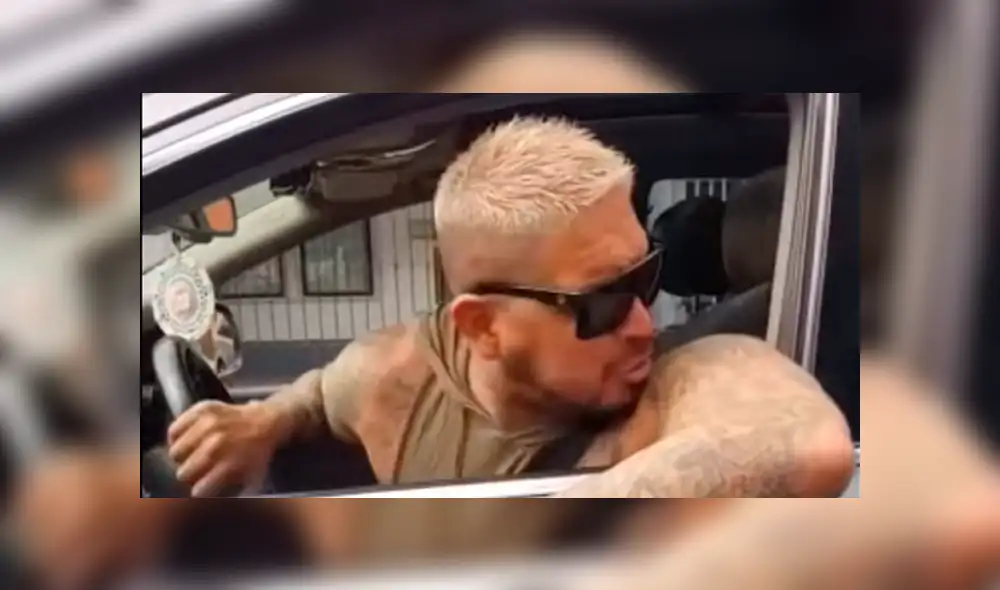 Juan Manuel Vargas insulta a chofer que le tocaba el claxón en pleno tránsito [VIDEO]