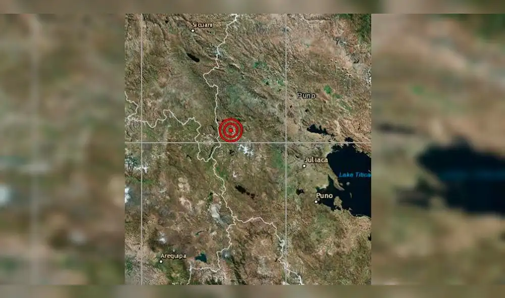 Puno: Dos nuevos temblores remecen el distrito de Ocuviri en la provincia de Lampa 