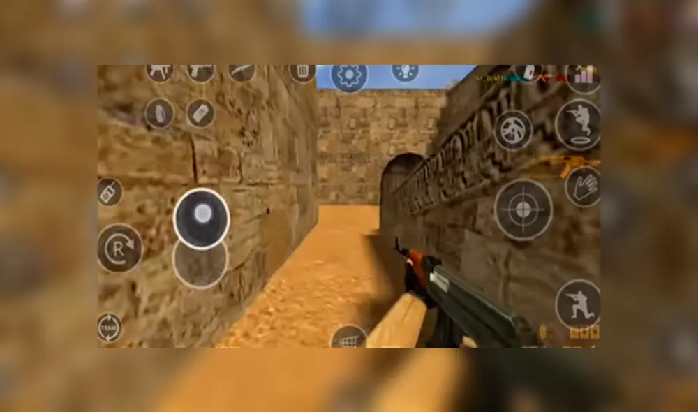 Juega la versión oficial de Counter-Strike 1.6 en Android.