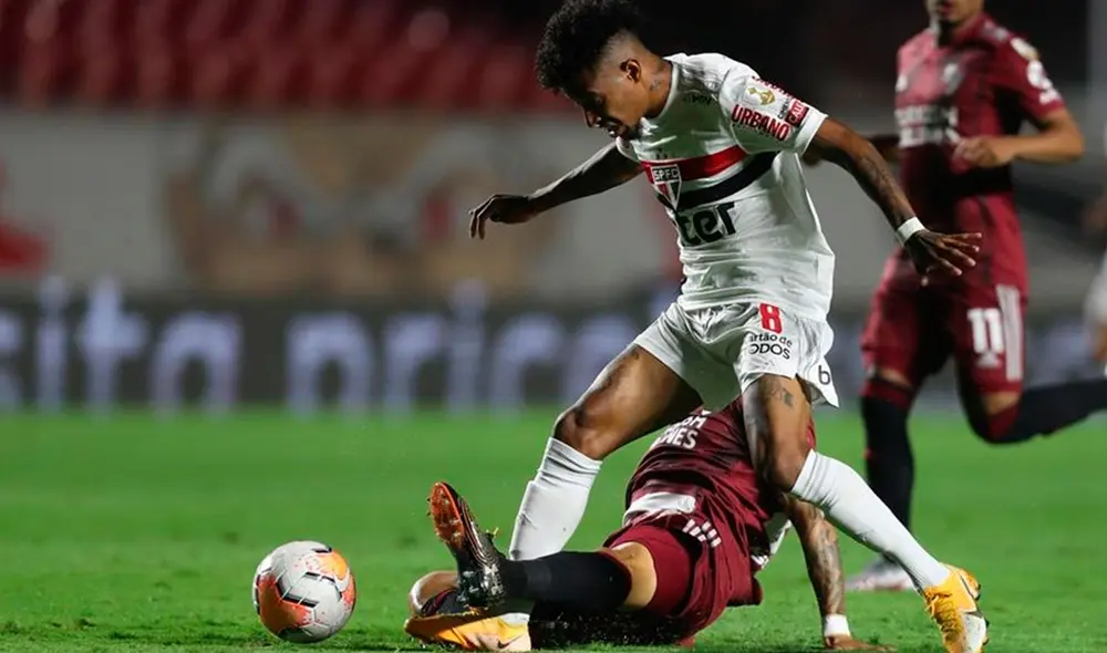 River Plate vs Sao Paulo por la Copa Libertadores 2020. (FOTO: EFE).