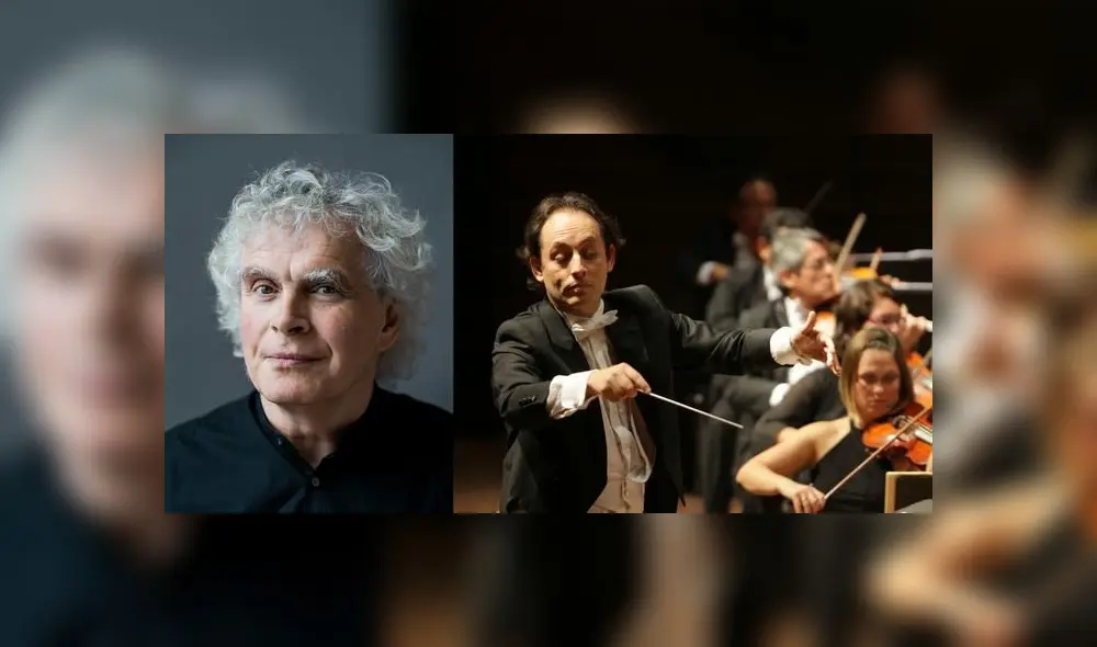 Fernando Valcárcel, director de la Sinfónica Nacional, conocerá a Sir Simon Rattle Fernando Valcárcel, director de la Sinfónica Nacional, conocerá a Sir Simon Rattle