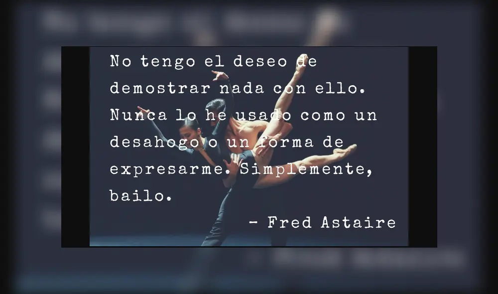 Frases para inspirarte por el Día Internacional de la Danza.