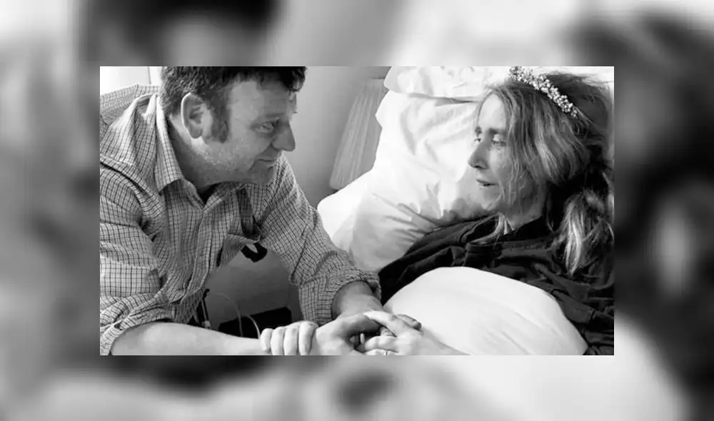 Emma Drew tuvo que adelantar la fecha de la boda por la gravedad de su estado. Fuente: BBC. Emma Drew tuvo que adelantar la fecha de la boda por la gravedad de su estado. Fuente: BBC.