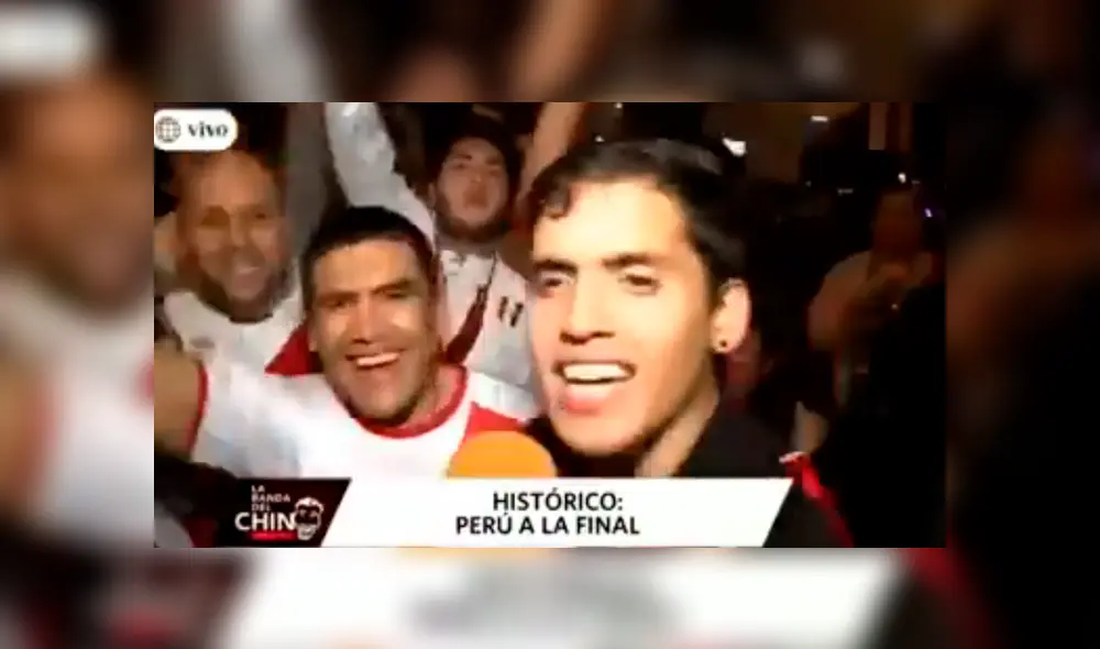Facebook viral: roban celular a hincha que celebraba triunfo de Perú contra Chile y este reacciona así