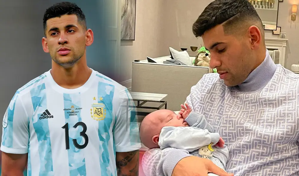 Cuti Romero es habitual titular de la selección argentina en la parte defensiva. Foto: composición GLR