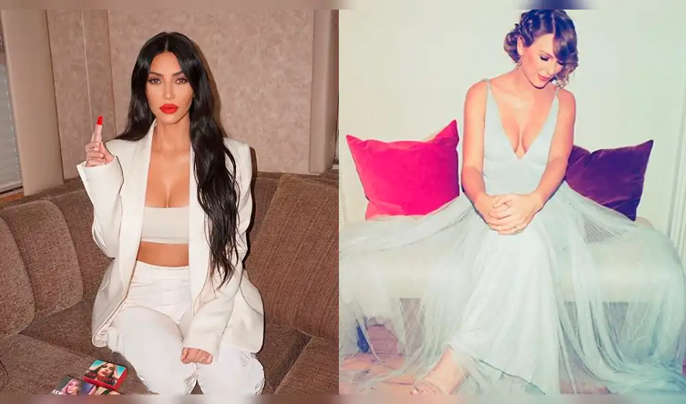 ¿Kim Kardashian retrasa lanzamiento de perfume por culpa de Taylor Swift?