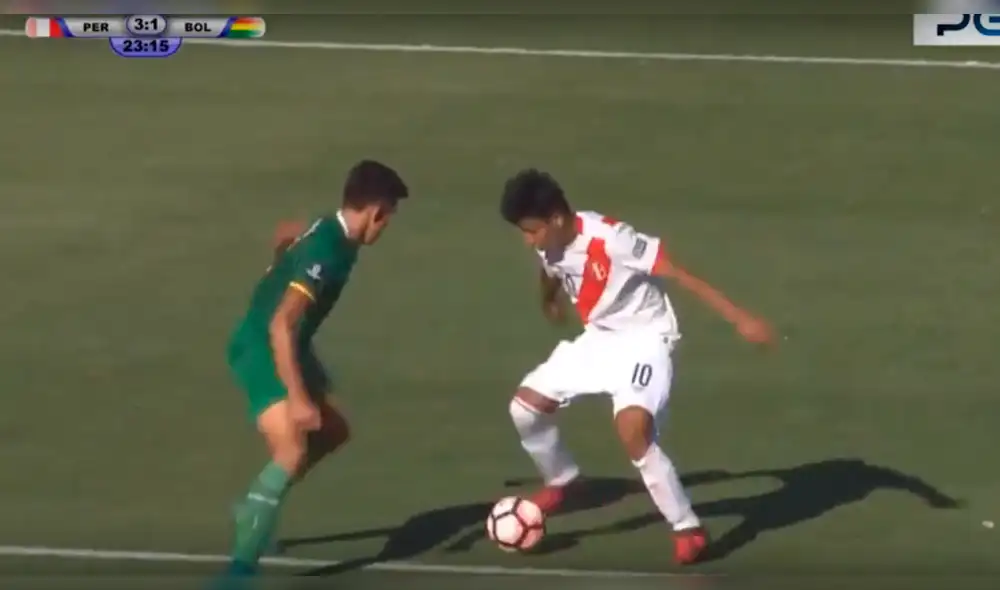 La jugada de la selección peruana Sub-15 que sorprende a prensa argentina [VIDEO]