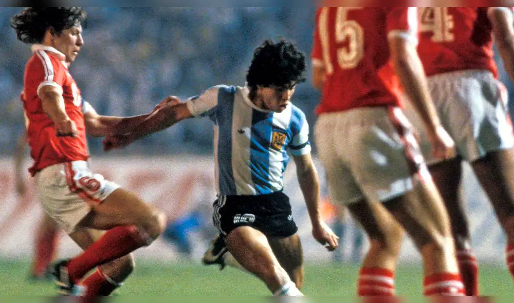 Aparecen imágenes inéditas de Diego Maradona como jugador juvenil [FOTOS]
