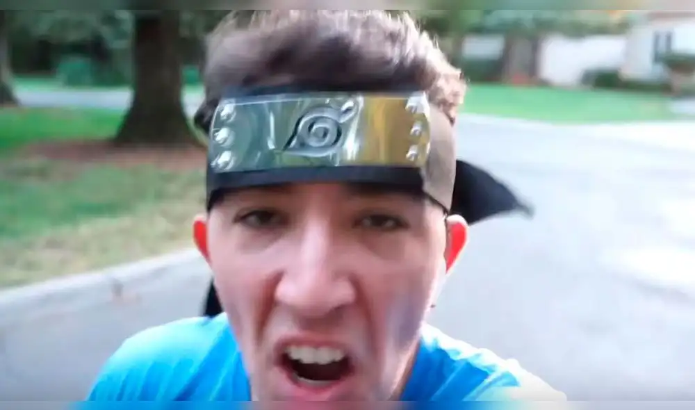 Famoso Youtuber decidió seguir el estricto entrenamiento del Séptimo Hokage. Foto: Youtube Famoso Youtuber decidió seguir el estricto entrenamiento del Séptimo Hokage. Foto: Youtube