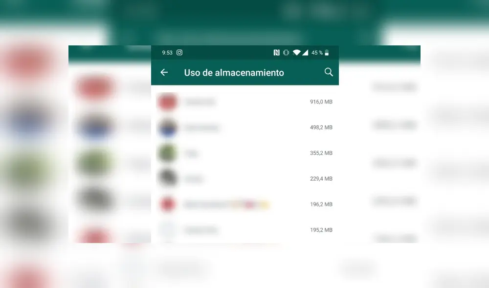 Una nueva opción de WhatsApp permitirá liberar el espacio ocupado por la aplicación de manera más rápida.  Imagen: WABetaInfo.