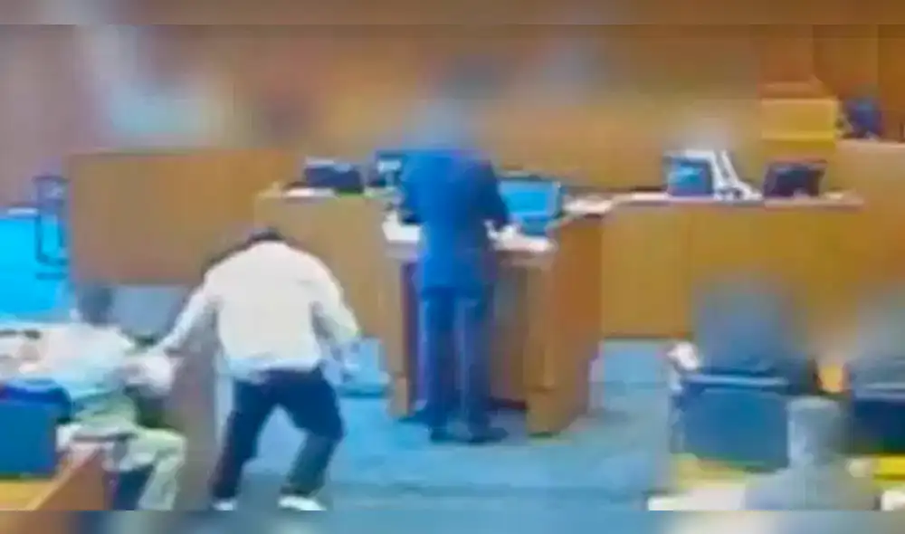 YouTube: pandillero se lanzó sobre testigo y lo abaten a tiros en EE.UU. [VIDEO]