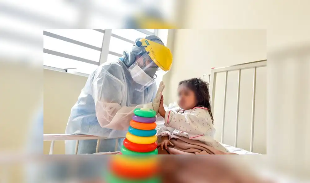 Menor recibió el alta médica. Foto: INSN.