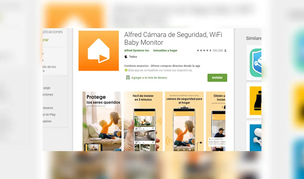 Desliza para saber cómo configurar la aplicación. Foto: Paréntesis.