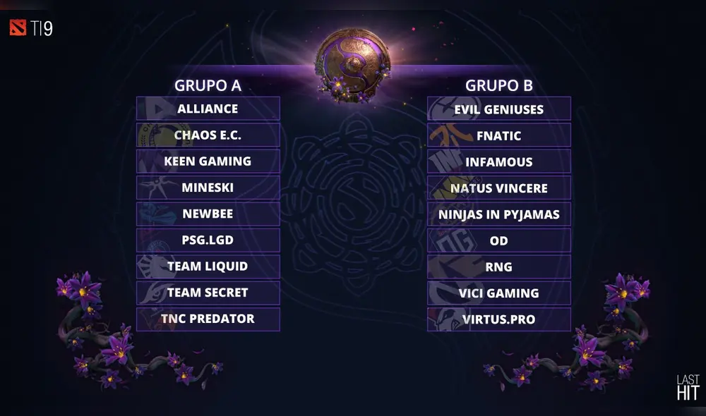 Sigue el mundial de Dota 2 EN VIVO. Conoce todas las fechas y horarios para todos los duelos de The International 2019.