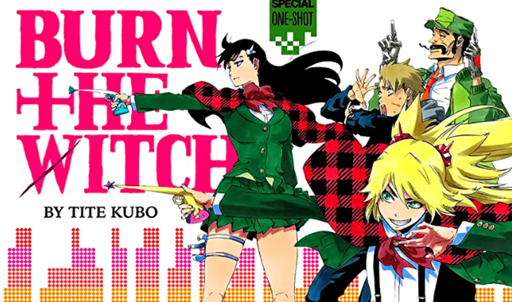 Burn the Witch y su elenco de seiyuus (Fotos: Weekly Shonen Jump)