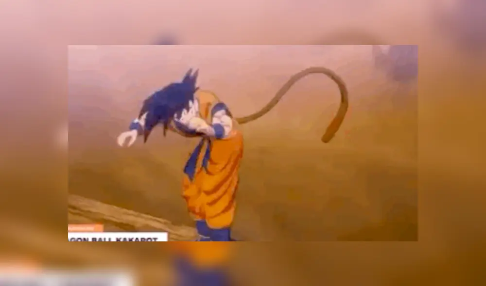 Dragon Ball Z Kakarot revela por qué Goku tiene cola de adulto.