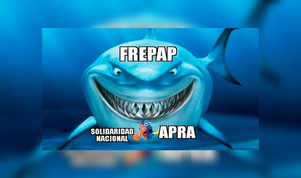 Memes sobre retorno del Frepap al Congreso