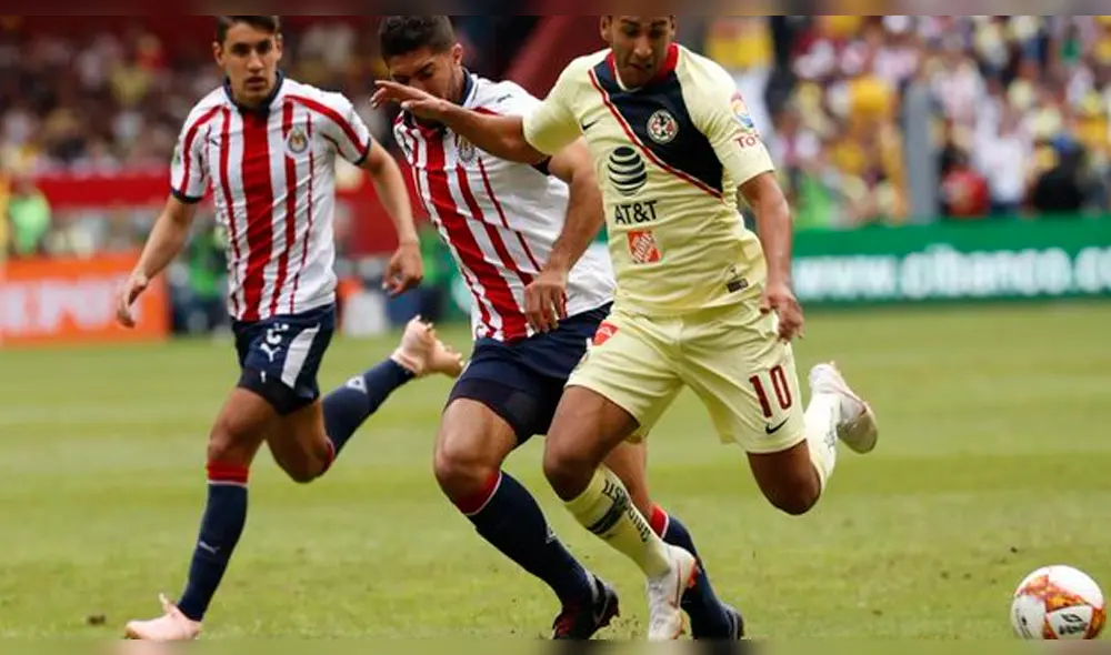 América igualó 1-1 frente a Chivas por la fecha 11 del Apertura 2018 de la Liga MX 