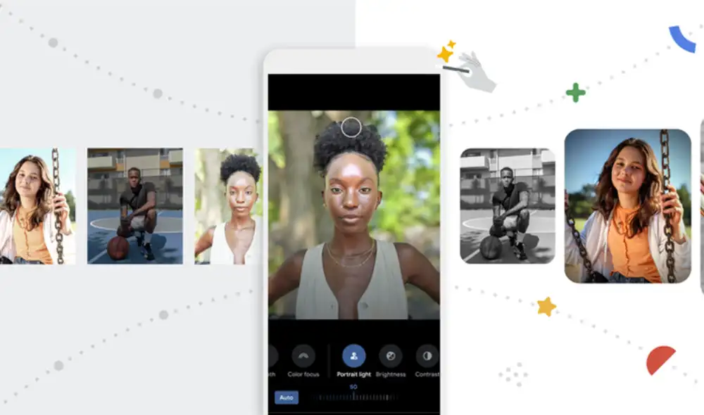 La plataforma de Google Fotos agrega nuevas herramientas y sugerencias de edición inteligentes. Foto: Google