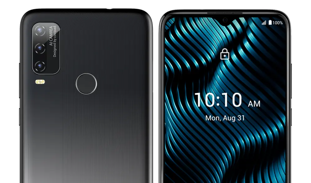 El sistema fotográfico del Coolpad 3504L está conformado por triple cámara trasera. Foto: Cooldpad El sistema fotográfico del Coolpad 3504L está conformado por triple cámara trasera. Foto: Cooldpad