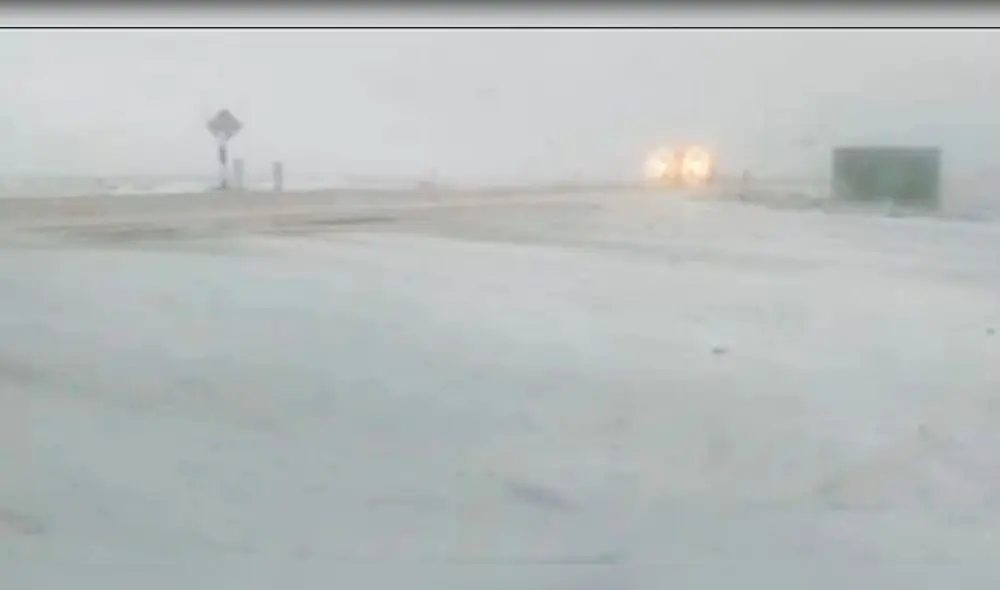 Alerta por incremento de nevadas en la carretera Arequipa - Puno. Alerta por incremento de nevadas en la carretera Arequipa - Puno.