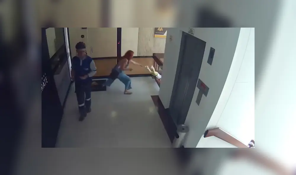 Facebook viral: madre realiza asombrosa maniobra para evitar que su bebé caiga de un edificio [VIDEO]