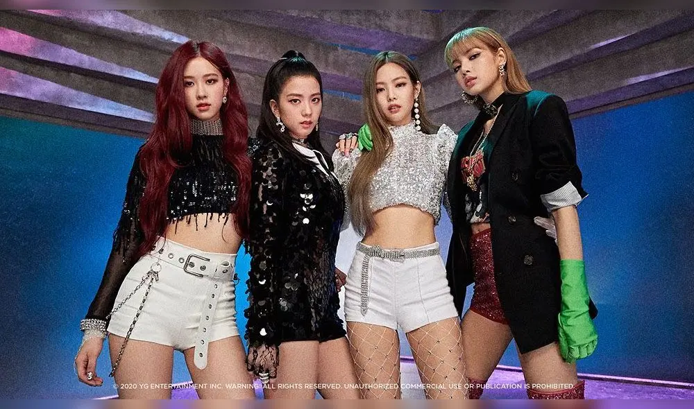 Desliza para ver más imágenes de Jennie, Jisoo, Rosé y Lisa de BLACKPINK. Créditos: YG Entertainment