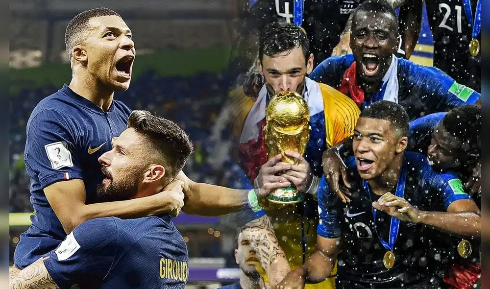 Francia ganó en dos ocasiones la Copa del Mundo. Foto: composiicón LR