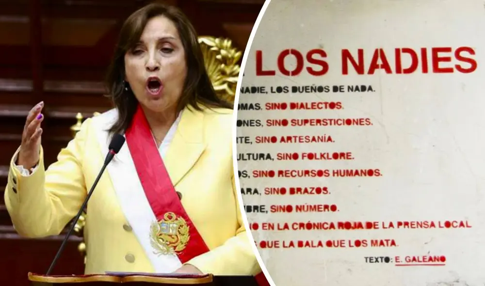 Dina Boluarte juró como presidenta del Perú tras la vacancia de Pedro Castillo aprobada por el Congreso. Foto: composición/GLR/RadioSaudade