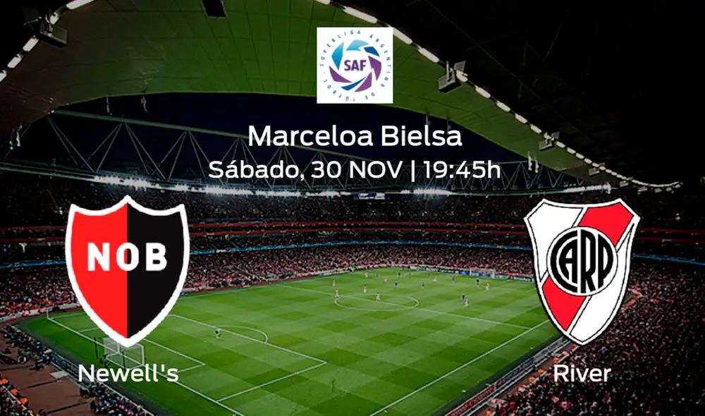 Sigue aquí EN VIVO ONLINE el River Plate vs. Newell's Old Boys por la fecha 15 de la Superliga Argentina 2019-2020. | Foto: EFE
