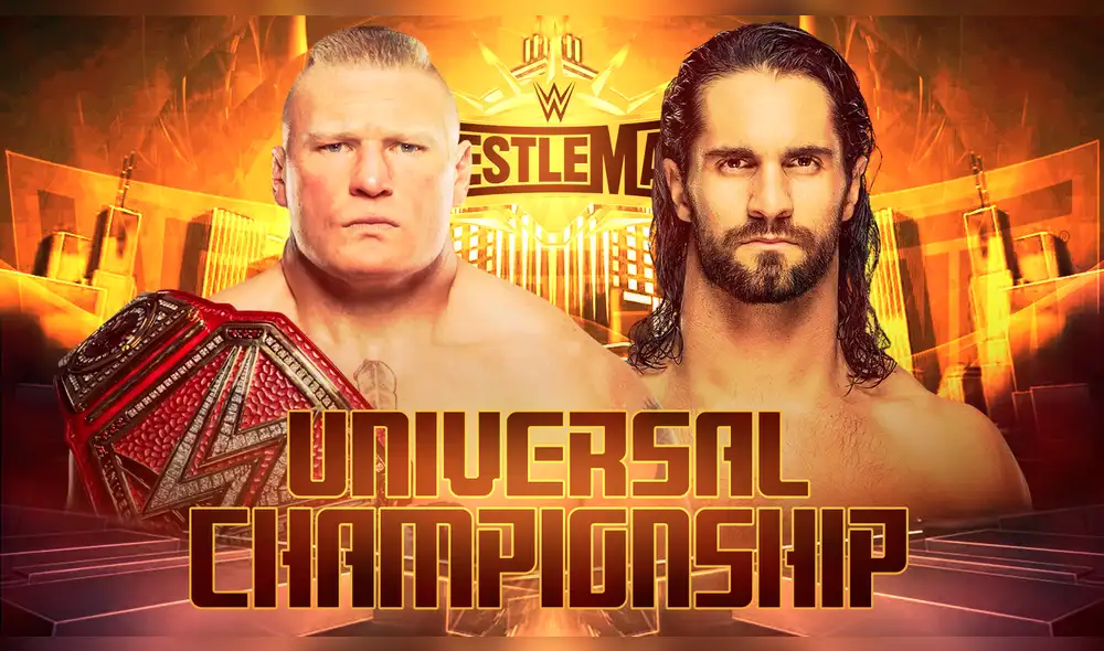 Seth Rollins derrotó a Brock Lesnar y es el nuevo campeón Universal en Wrestlemania 35