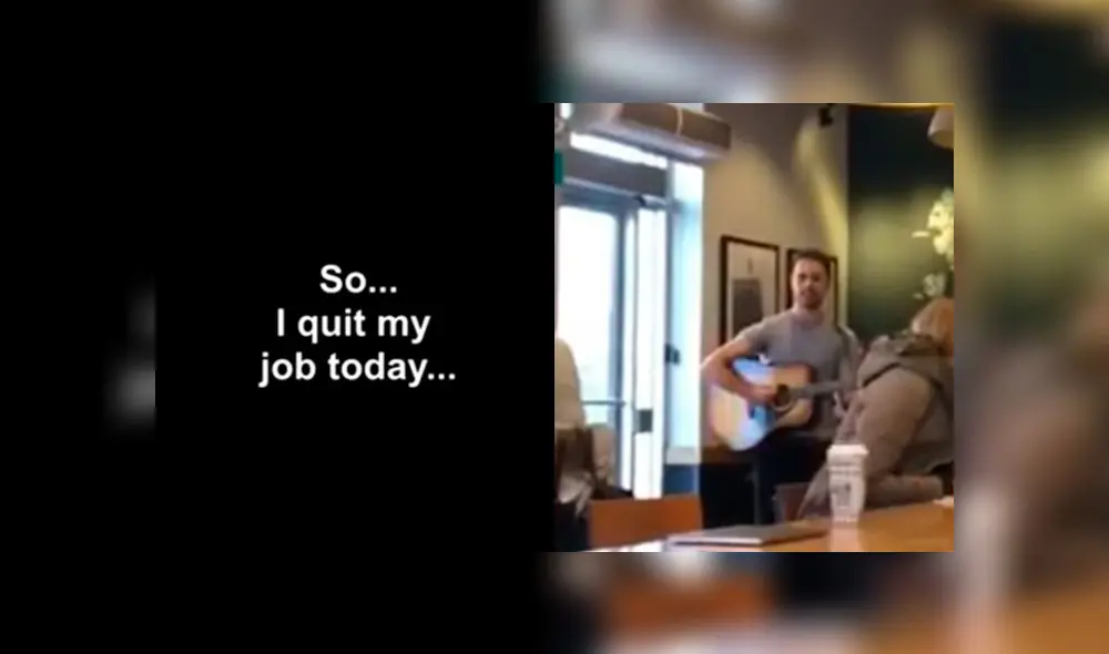 Joven decide renunciar mediante una canción Joven decide renunciar mediante una canción