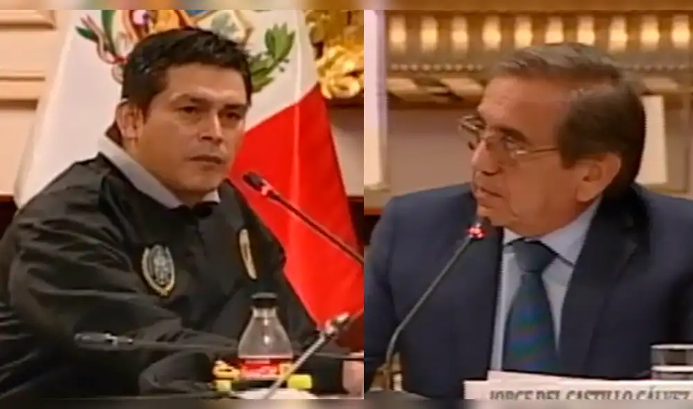 Jorge del Castillo discute con un efectivo Diviac y le ordena retirarse [VIDEO]