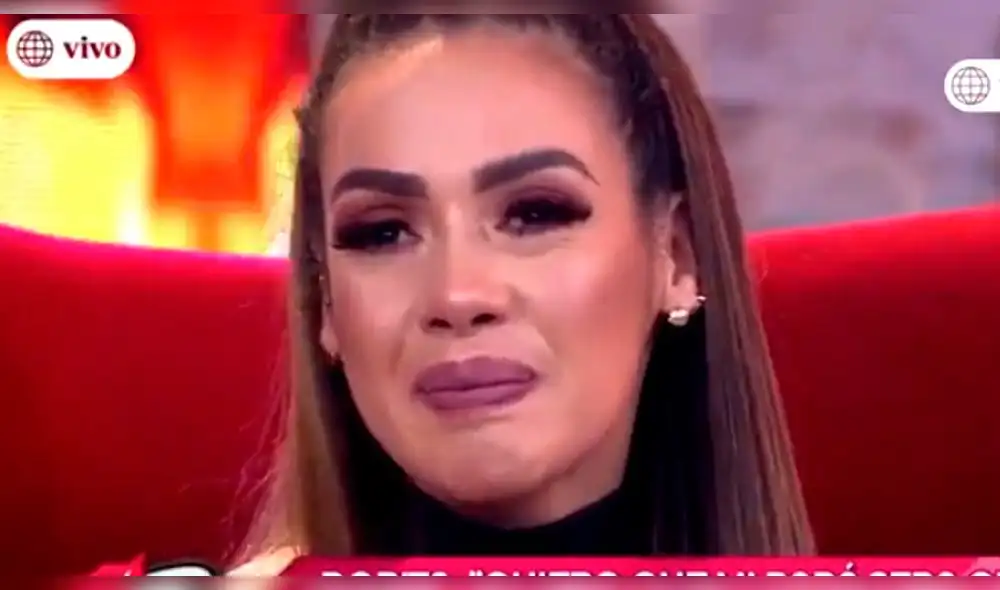 Dorita Orbegoso y su llanto desconsolador al revelar detalle de su relación con su padre [VIDEO]