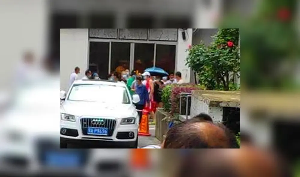 Zhang Mouwan, enfermera del Union Hospital de Wuhan, murió tras "caer" desde edificio médico. Foto: Twitter.